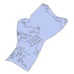نقشه کاربری اراضی شهرستان رامسر