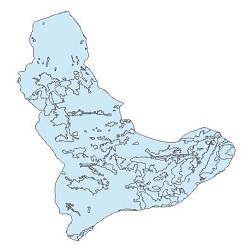 نقشه کاربری اراضی شهرستان ساری