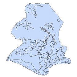نقشه کاربری اراضی شهرستان سوادکوه