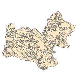نقشه کاربری اراضی شهرستان الیگودرز