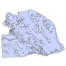 نقشه کاربری اراضی شهرستان مهریز