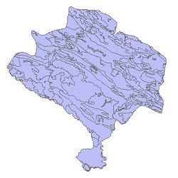 نقشه کاربری اراضی شهرستان پلدختر