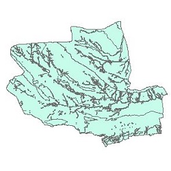 نقشه کاربری اراضی شهرستان سراوان