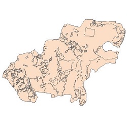 نقشه کاربری اراضی شهرستان همدان
