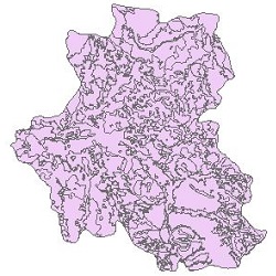 نقشه کاربری اراضی شهرستان ملایر