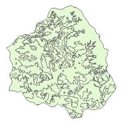 نقشه کاربری اراضی شهرستان تویسرکان