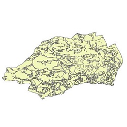 نقشه کاربری اراضی شهرستان بندرعباس