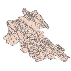 نقشه کاربری اراضی شهرستان کهگیلویه