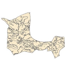 نقشه کاربری اراضی شهرستان حاجی آباد