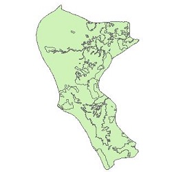 نقشه کاربری اراضی شهرستان رودان