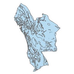 نقشه کاربری اراضی شهرستان میناب