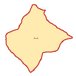 شیپ فایل محدوده سیاسی شهرستان آبیک